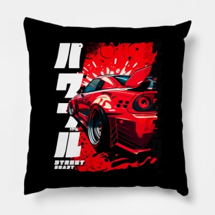 The mighty street beast Skyline R32 Pillow