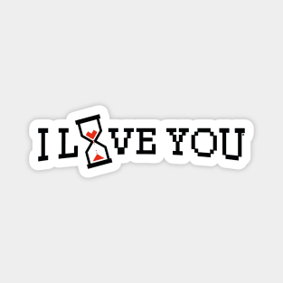 I Love U quote Magnet