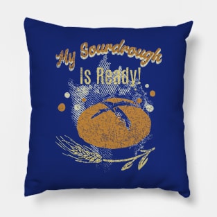 Sourdough Bread T-shirt Pillow