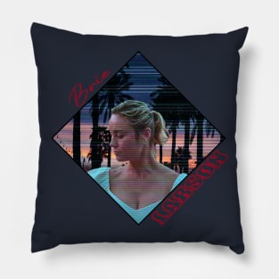 Brie Larson - Retro Pillow