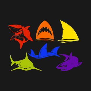 Rainbow Shark T-Shirt