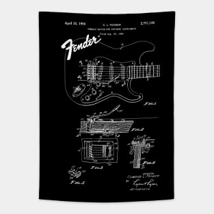 US Patent - Fender Stratocaster Guitar Tapestry