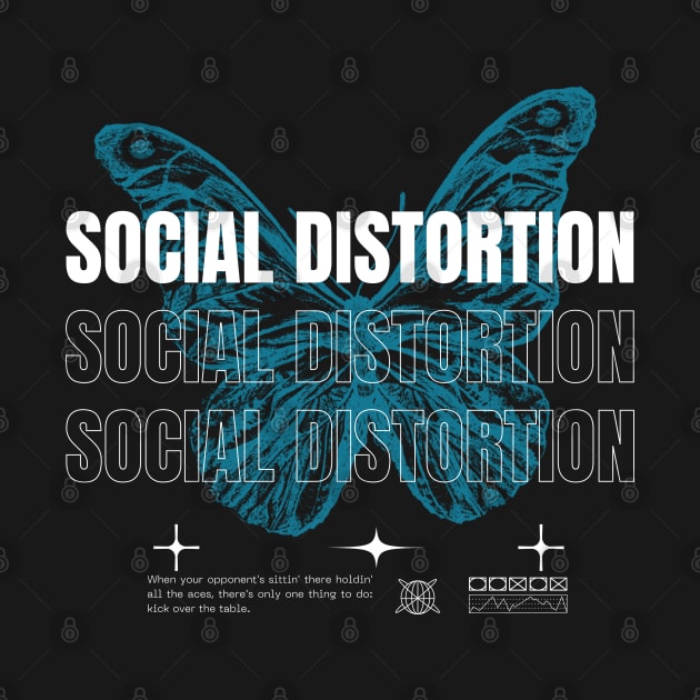 Social Distortion // Butterfly by Saint Maxima