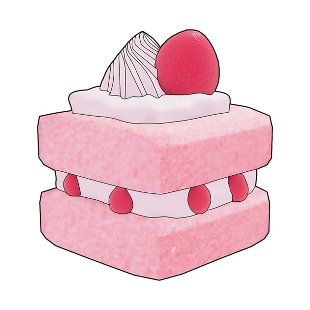 Mini Strawberry Cake by VelvepeachShop