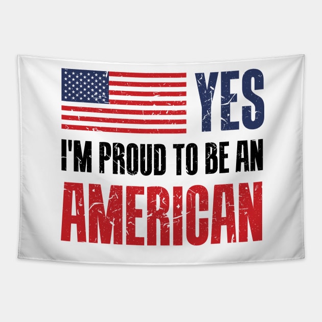 Yes! I'm proud to be an American. Tapestry by crony713