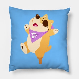 Pirate Shiba Pillow