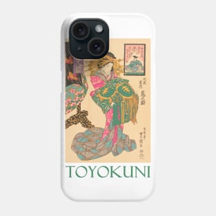Courtesan by Utagawa Toyokuni II Phone Case
