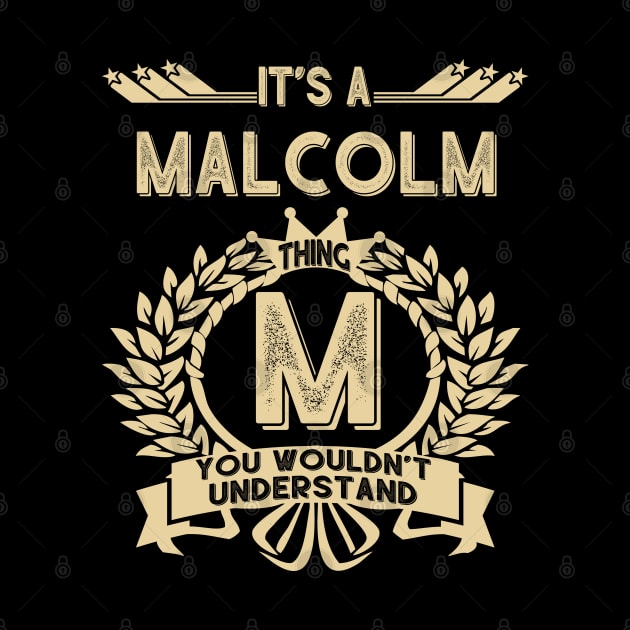 Malcolm by Ban Guns Not Books- Typography fullcolor