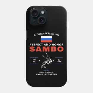 Sambo Wrestling Phone Case