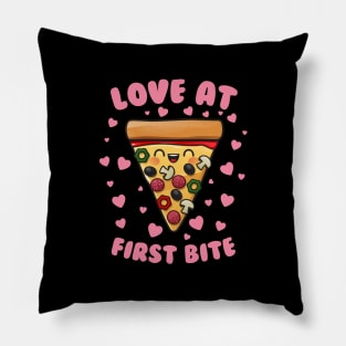 Love At First Bite Pizza Pillow