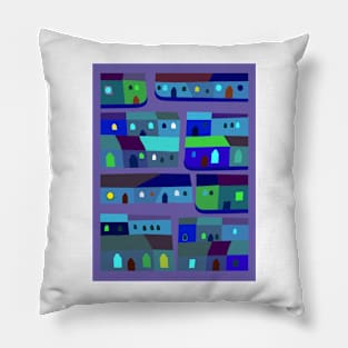 Tepito de Azul Pillow