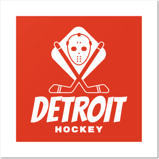 Detroit Red Wings Hockeytown Official NHL Team Logo Poster