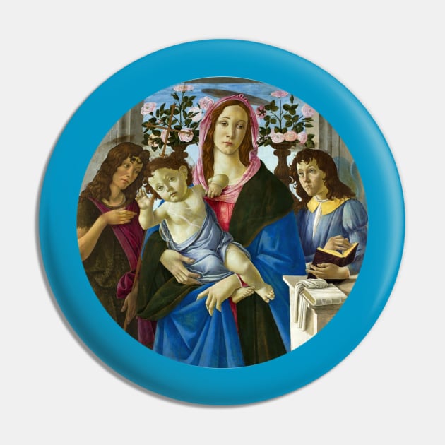 Botticelli Madonna and Child Pin by terrybain