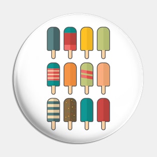 Popsicle collection Pin