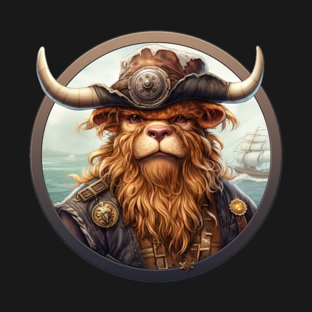 Cow Pirate by Jason's Finery