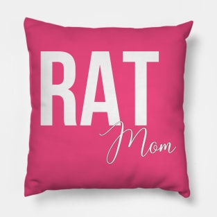 Rat Mom Pillow