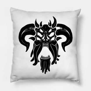 Insanity Mode (Black) Pillow