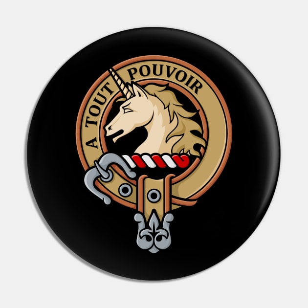 Clan Oliphant Crest Pin by sifis