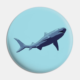 Shark Series - She Swam My Way - No Text Pin