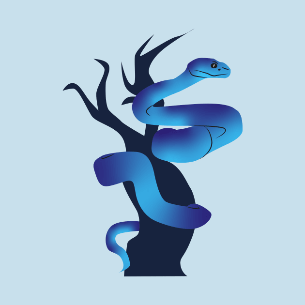 Blue Snake by Arcanum Luxxe Store