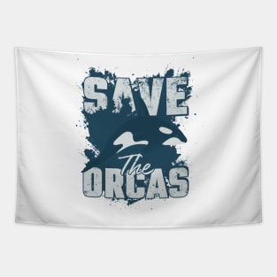 Save the orcas Tapestry