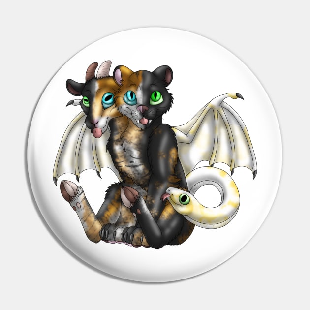 Chimera Cubs: Chimera Cat Pin by spyroid101