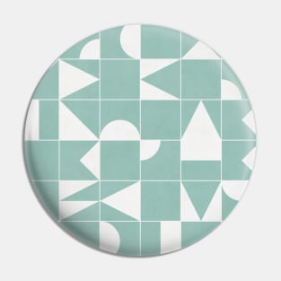 My Favorite Geometric Patterns No.16 - Light Blue Pin