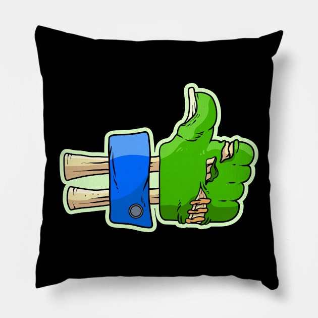 Like hand Pillow by santelmoclothing