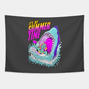 Summer Time Zombie Tapestry