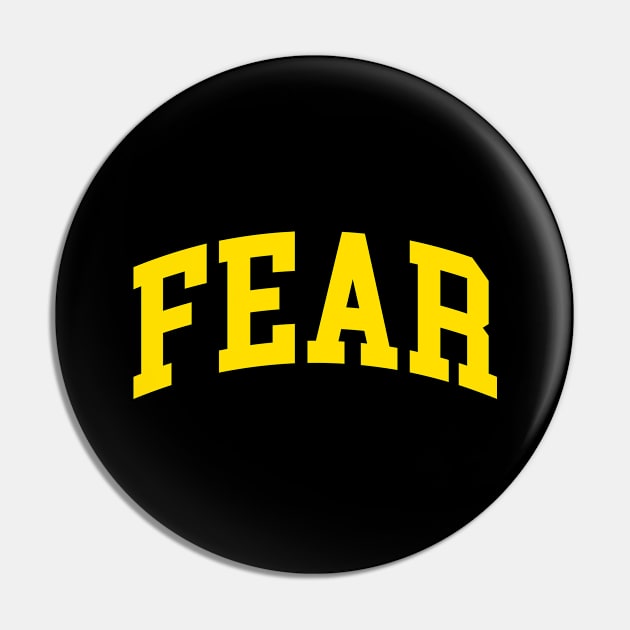 Fear Pin by monkeyflip