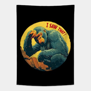 I saw that gorilla Tapestry