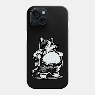 Chubby Cat // Funny Cat Lover Phone Case