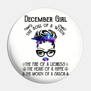 December Girl The Soul Of A Witch The Fire Of Lioness Pin