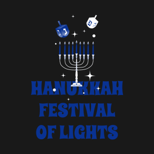 Hanukkah Festival Of Lights Design T-Shirt