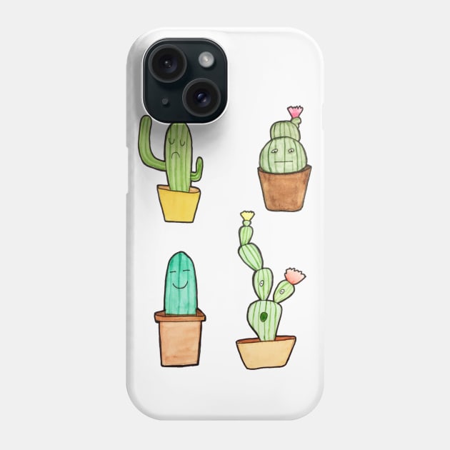 Cute Cactus Phone Case by catyxp2