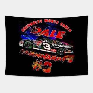 NASCAR Dale Earnhardt's 3 Chevrolet Monte Carlo US Racing Car Tapestry