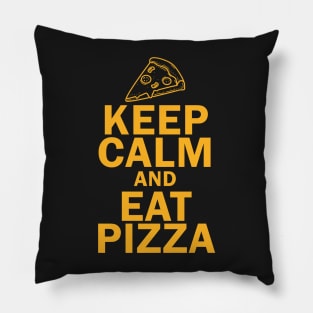 Keep Calm And Eat Pizza Pillow