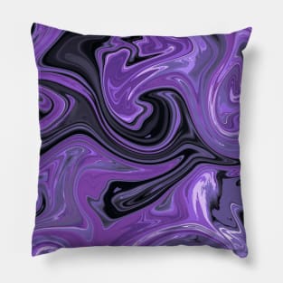 Purple swirl Pillow