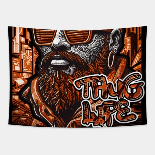 Thug Life Street Style Tapestry