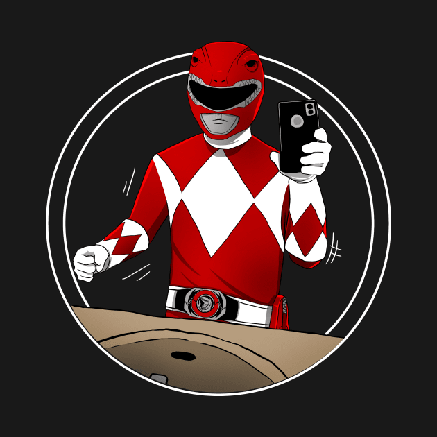 Red Ranger dancing by pujartwork