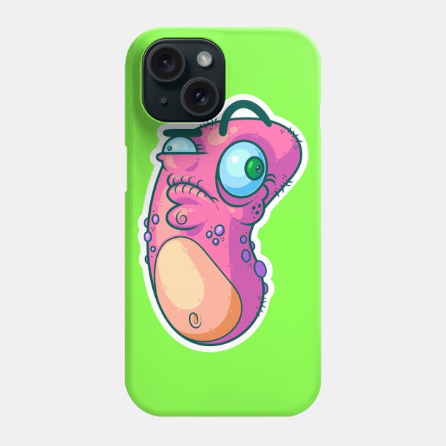 Grumpy Maggot Phone Case by ArtisticDyslexia