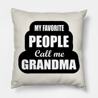 women's Birthday T-shirts Gift for Grandma on Mother Day and birthday events Pillow