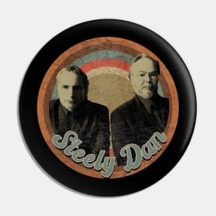 Steely Dan // Vintage Look aesthetic art T-Shirt Pin