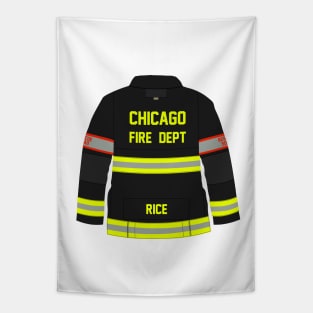 CHICAGO FIRE - RICE - SQUAD 3 - TURNOUT COAT Tapestry