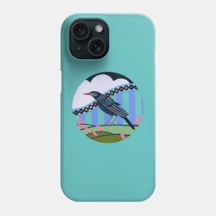 Record Collector Bird Phone Case