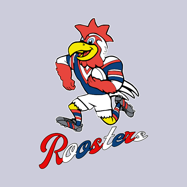 Sydney Roosters - RETRO ROOSTER by OG Ballers