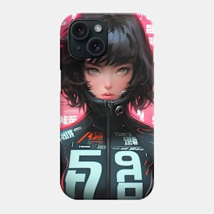 Anime Race Girl | High Quality Anime Artwork | Chibi Manga Anime Art Phone Case