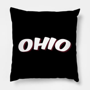 Ohio Raised Me Pillow