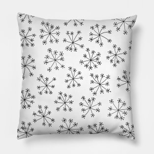 Apiaceae flower pattern Pillow