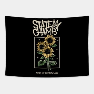 State Champs Around the World and Back Tapestry